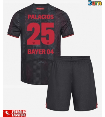 Bayer Leverkusen Exequiel Palacios #25 Hemmatröja Barn 2025-26 Kortärmad (+ Korta byxor)